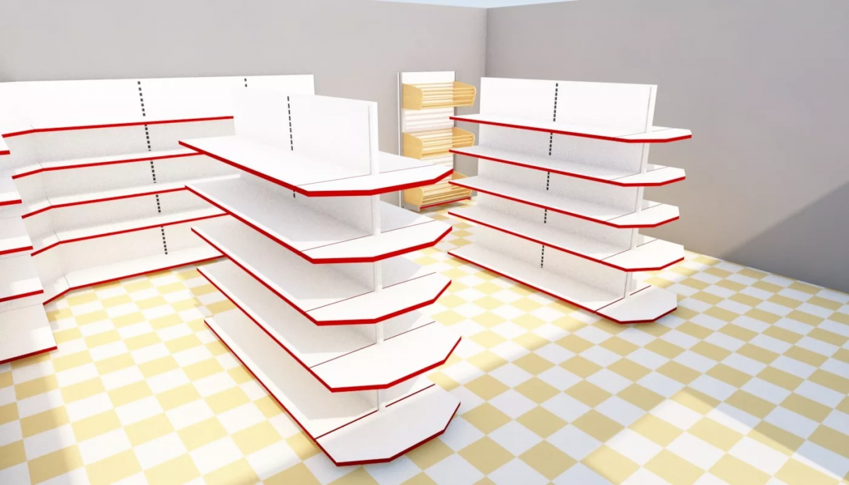 Островные стеллажи: плюсы выбора и применения торгового оборудования