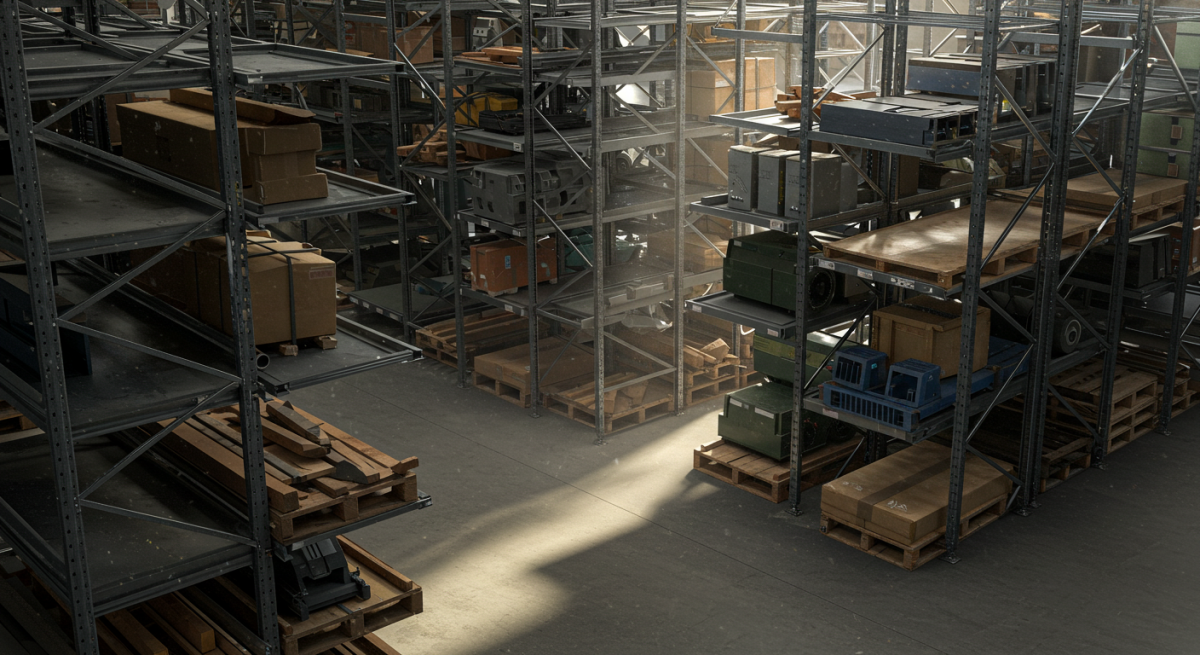 Полочные стеллажи: решение для хранения