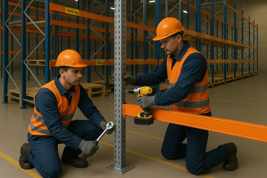 Профессиональный монтаж стеллажных систем: комплексное руководство от подготовки до сдачи объекта
